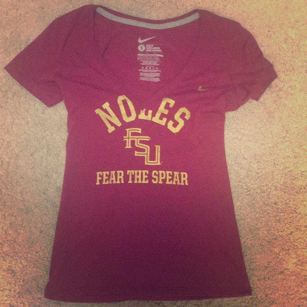 Florida State FSU slim fit T-shirt tee Nike excel